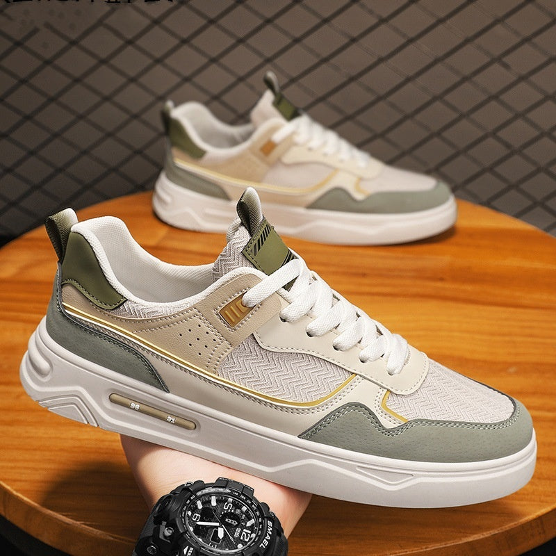 Men'S Versatile Fashion White Shoes