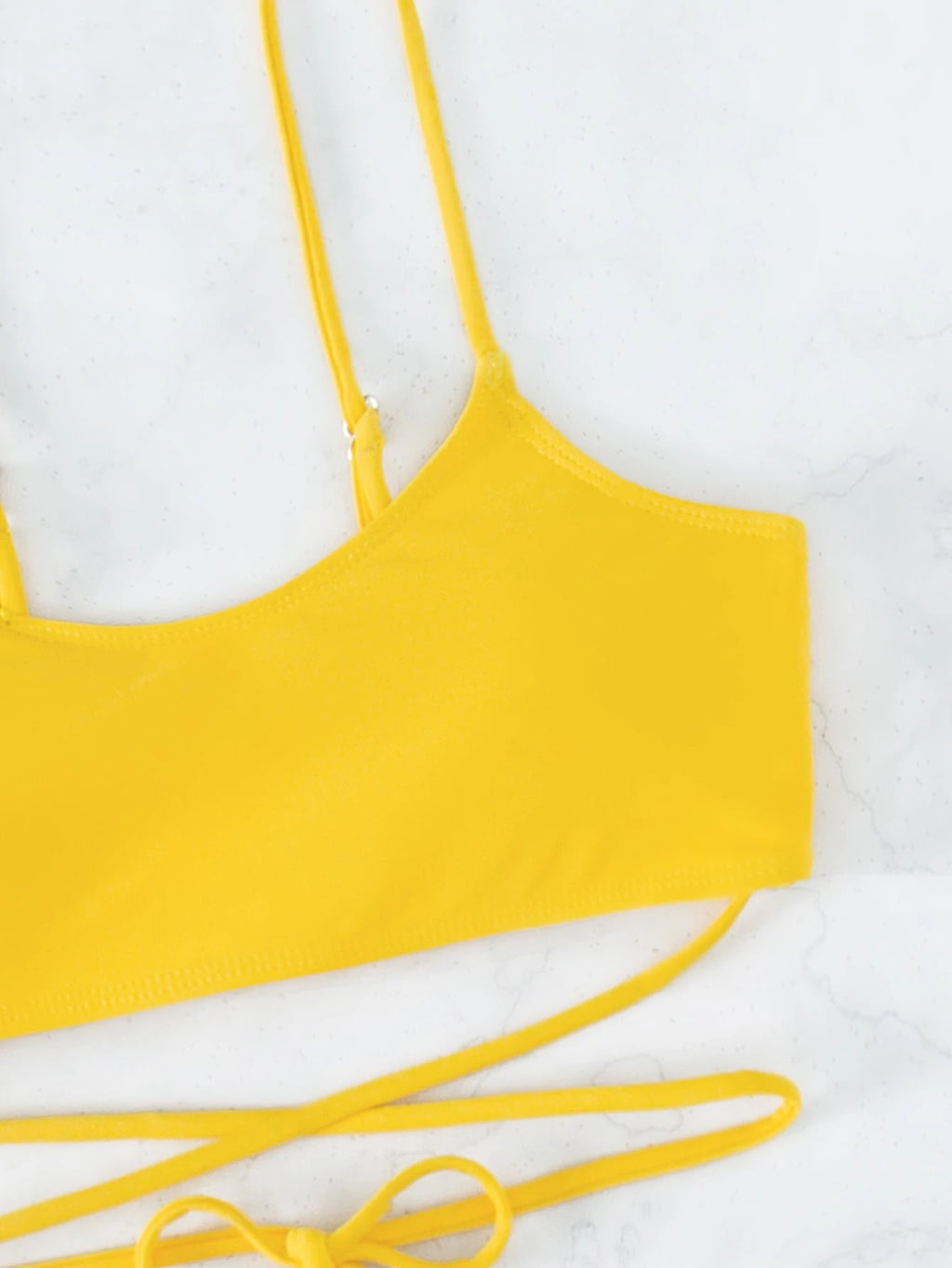 Swim Summer Beach Plain Bikini Set with Beach Skirt